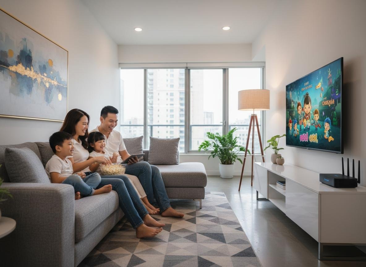 Gói combo Internet & Truyền hình MyTV dành cho gia đình tại Quận 1