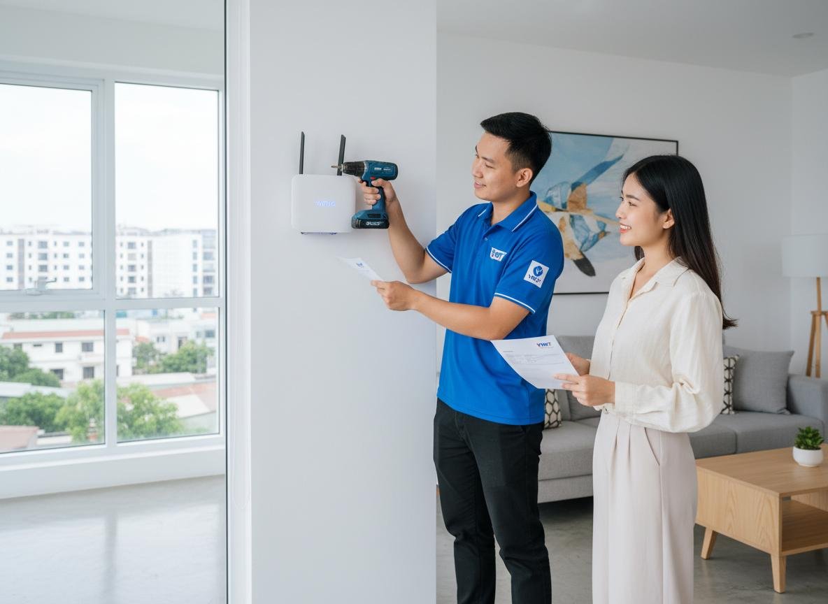 Quy trình và thủ tục đăng ký lắp đặt internet VNPT tại Bình Chánh