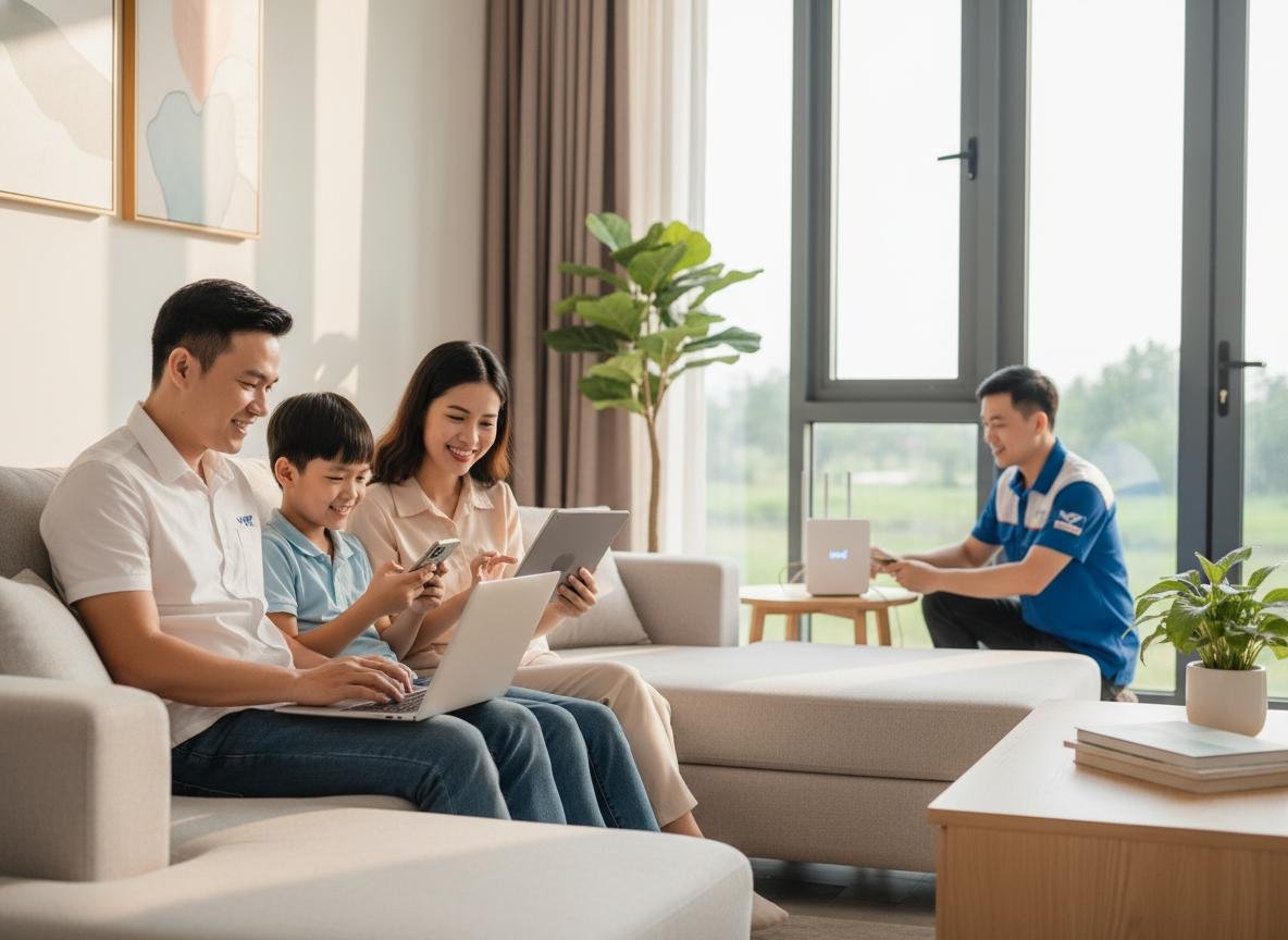 Lắp internet wifi vnpt tại Bình Chánh