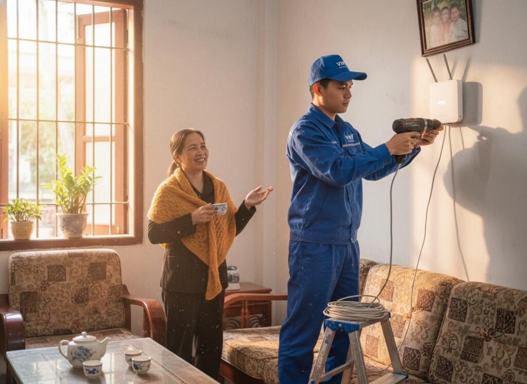 Lắp internet wifi vnpt tại Củ Chi