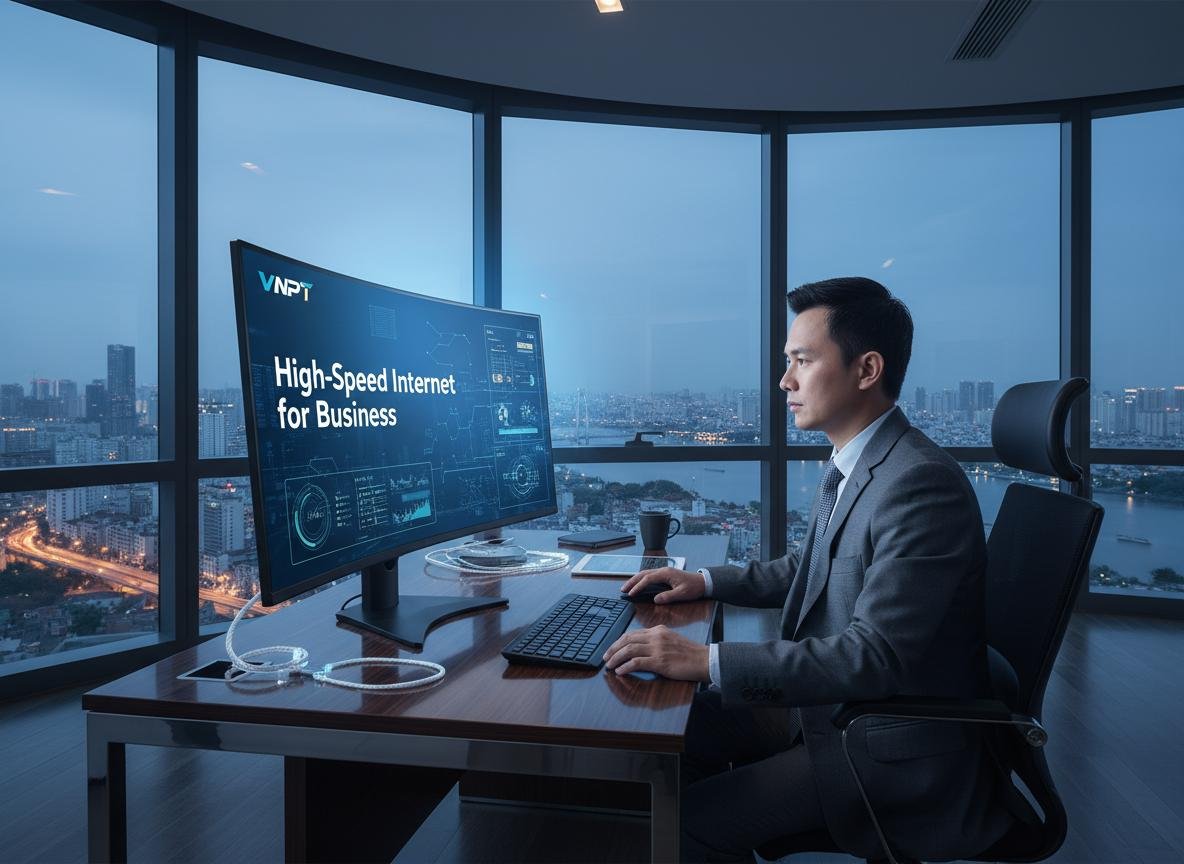 Bảng giá cước Internet VNPT Quận 6 tốc độ cao cho doanh nghiệp